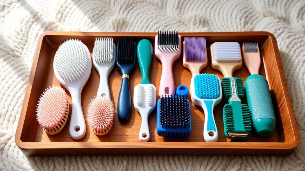 top cat grooming brushes