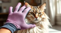top cat grooming glove selection