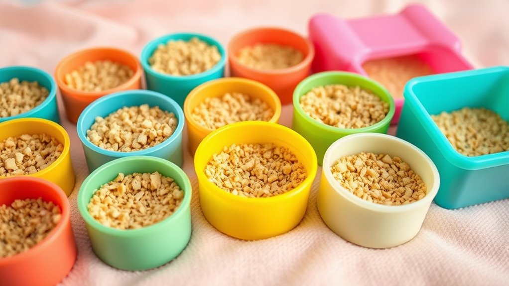 top gerbil sand bath containers