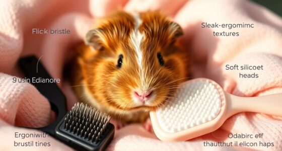top guinea pig grooming brushes