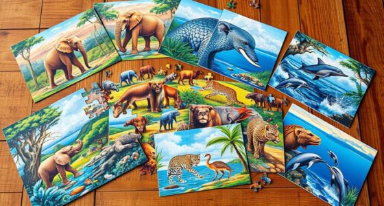 wildlife conservation puzzle collection