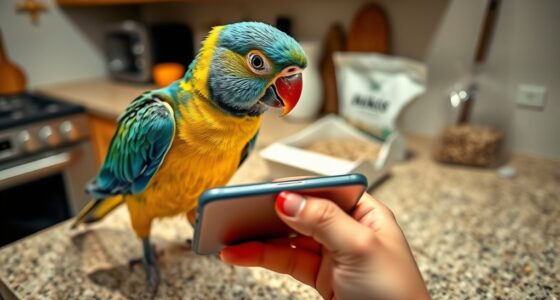 bird orders grocery seeds