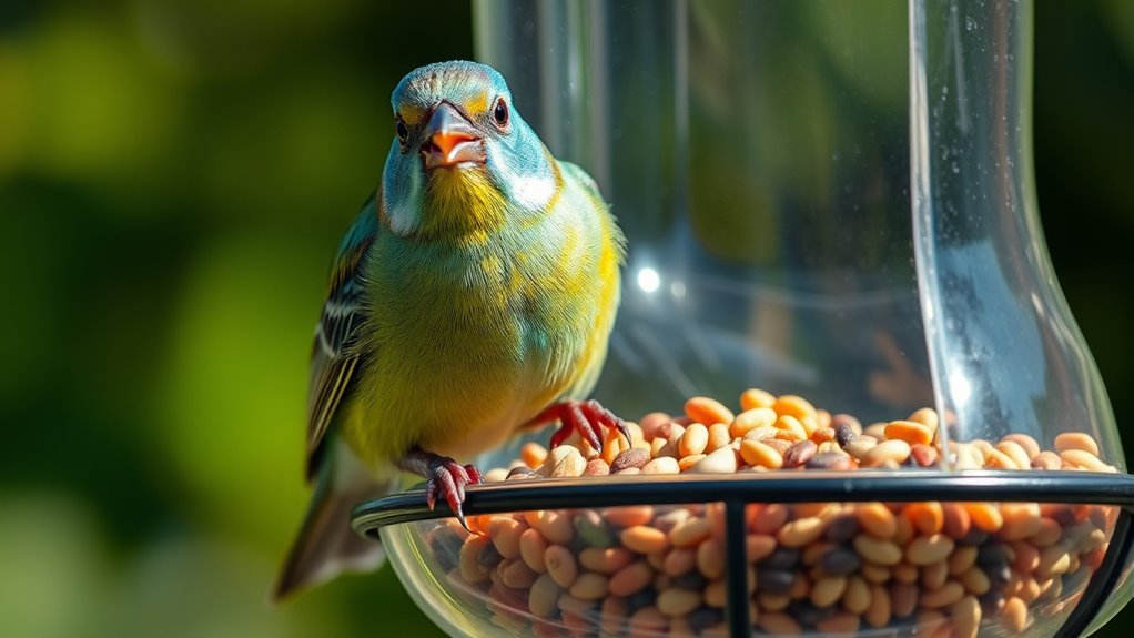 bird selfie feeder innovation