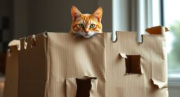 cats love simple hideouts