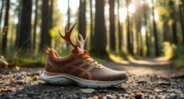 deer inspired running shoes