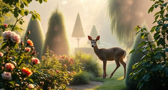 deer outwit motion sprinklers