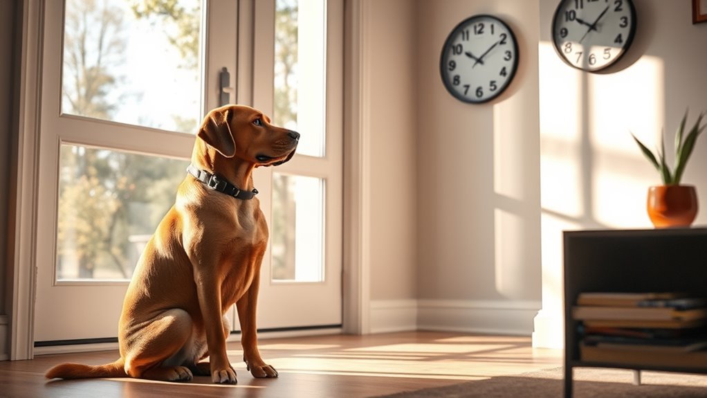 dogs perceive and tell time