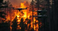 drones use squirrel behavior