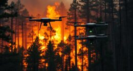 drones use squirrel behavior