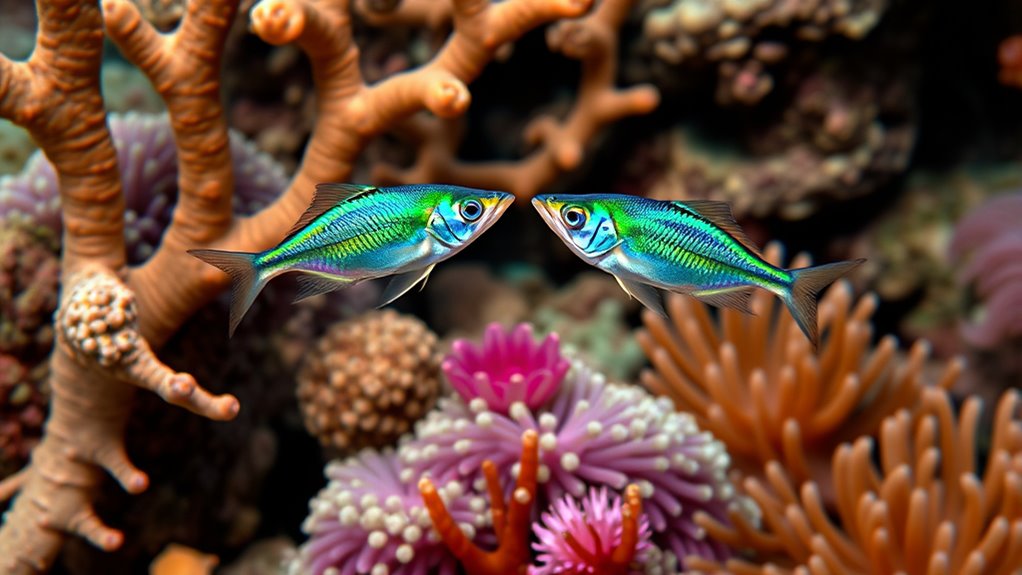 fish high five social behavior