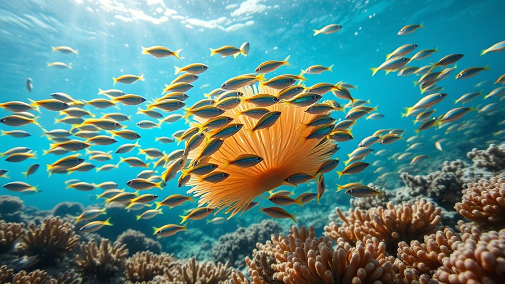 fish sense tactile interactions