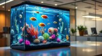 fish tank holograms reduce stress