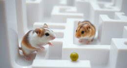 gerbils learn maze navigation
