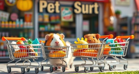 guinea pig carts in stores
