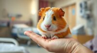 guinea pigs improve patient morale