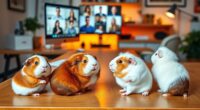 guinea pigs participate virtually