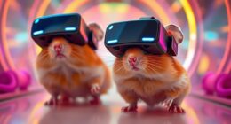 hamsters explore virtual mazes