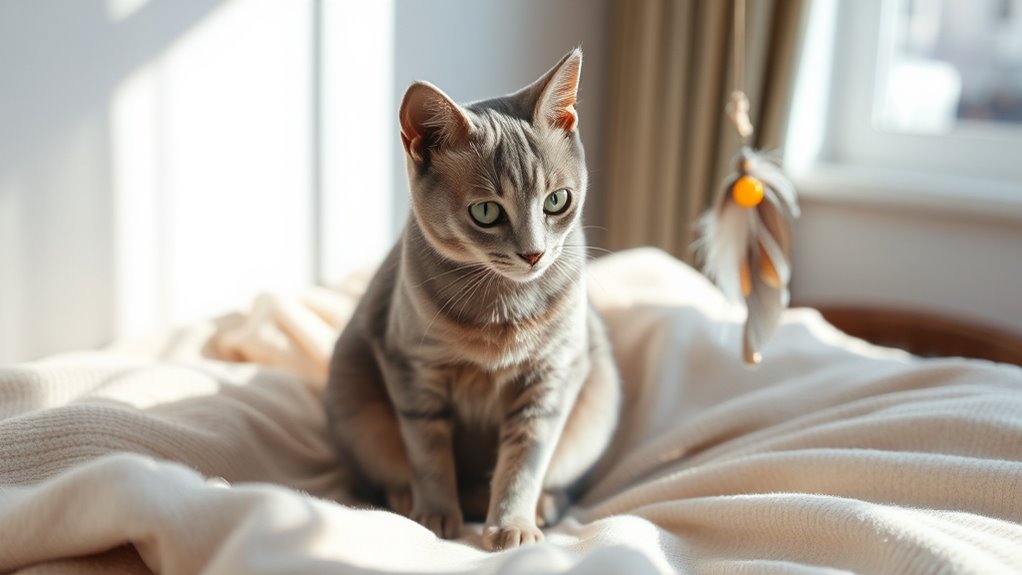 left pawed cat test