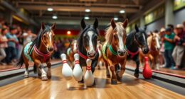 mini horse bowling worldwide