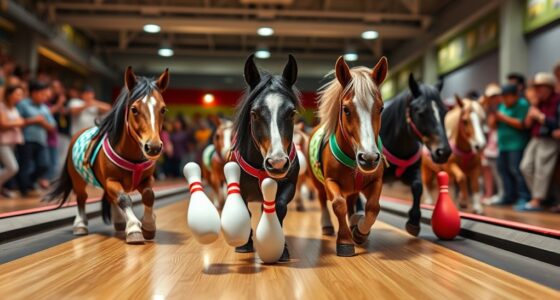 mini horse bowling worldwide