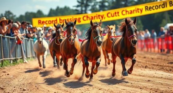 mini horse charity race