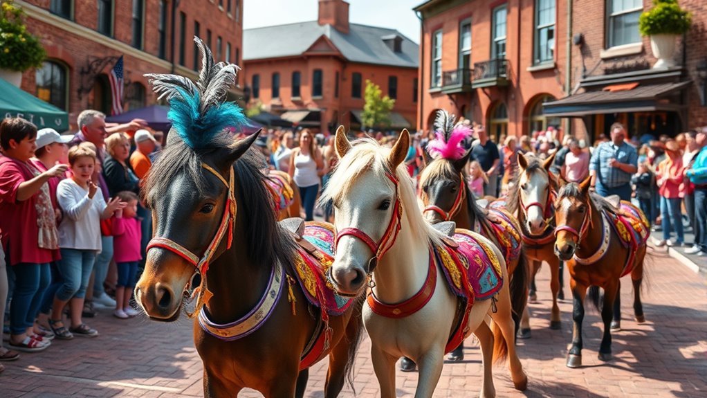 mini horse parade origins