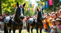 mini horse police unveiled