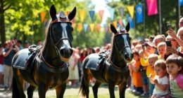 mini horse police unveiled