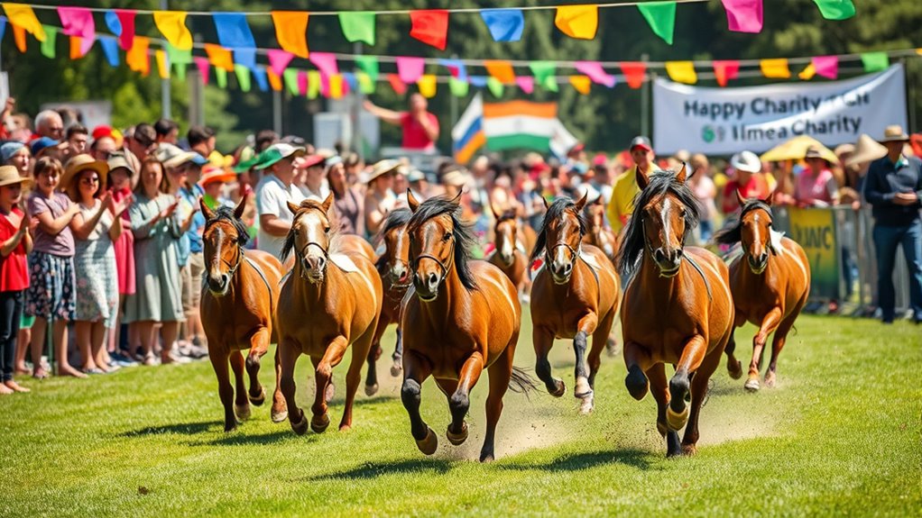 mini horse racing charity events