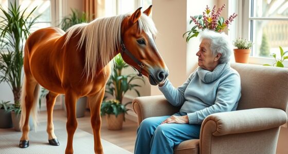 mini horse therapy benefits seniors