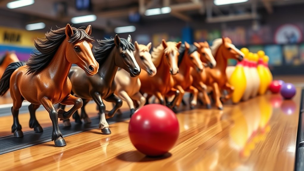 mini horses bowling strategies