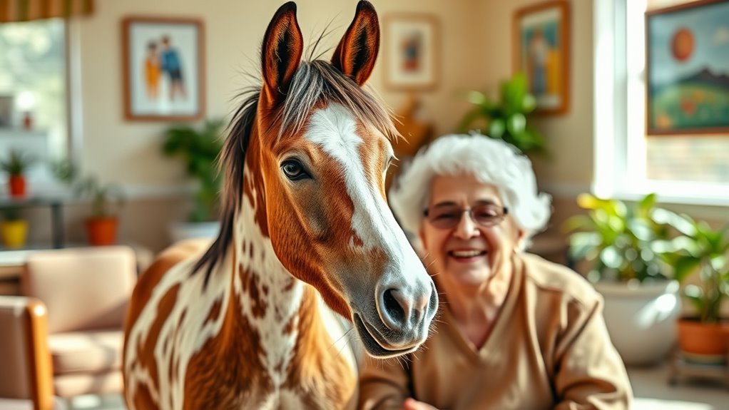 miniature horses in therapy