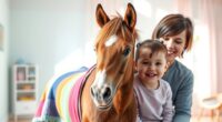 miniature horses therapy rise