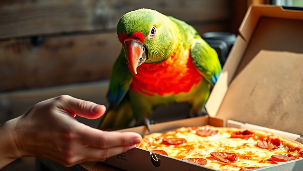 parrot orders pizza hilariously