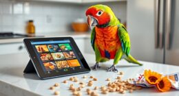 parrot orders sunflower seeds