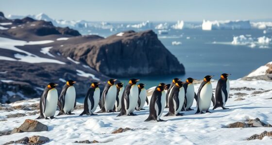 penguins migrate due to climate
