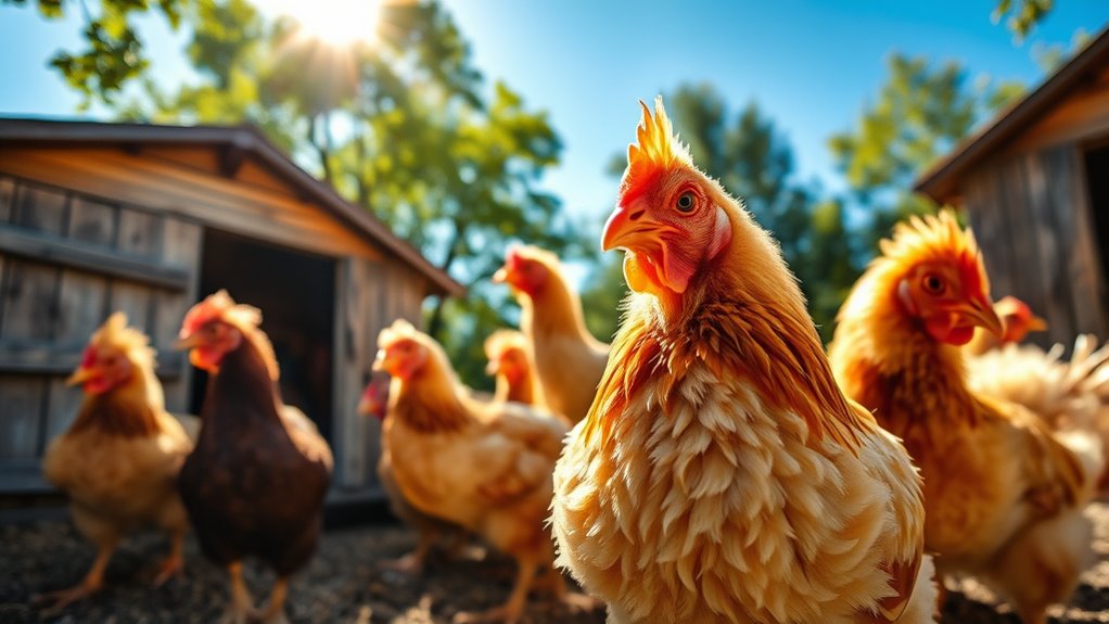 protect chickens from sun