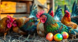 rainbow egg laying genetics