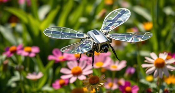 solar bee pollination drones