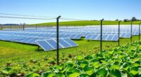 solar farms shield lettuce
