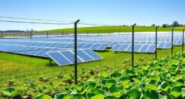 solar farms shield lettuce