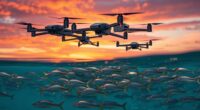 swarm drones fish schooling