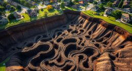 underground rabbit tunnel map