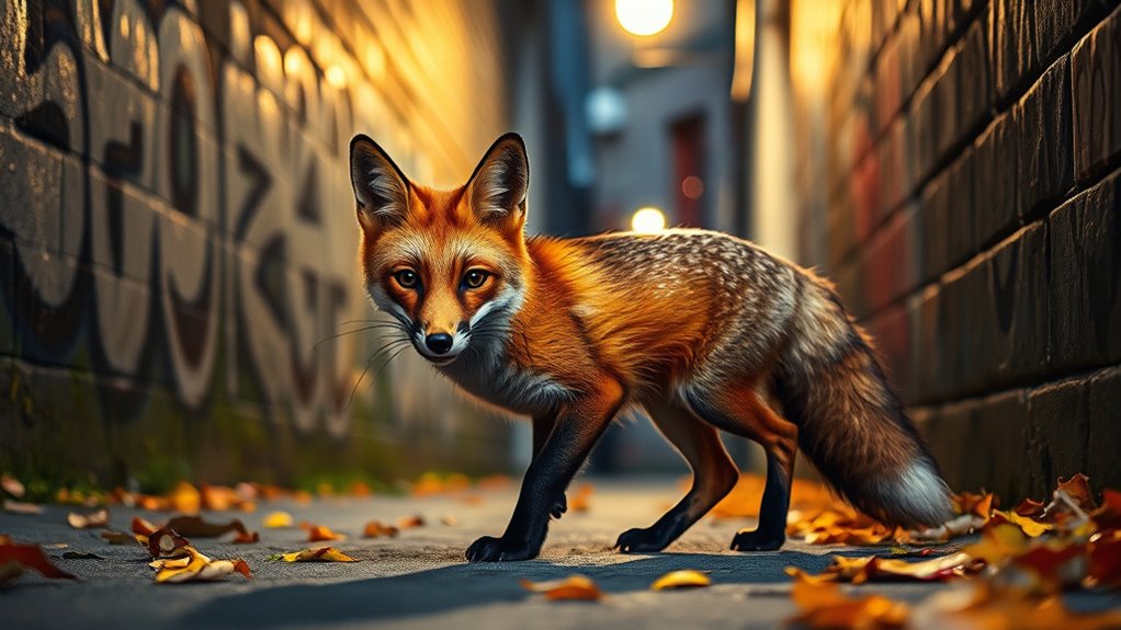 urban foxes resourceful survival