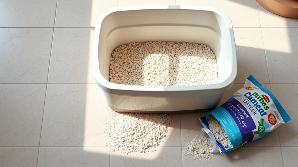 choose appropriate odor control litter