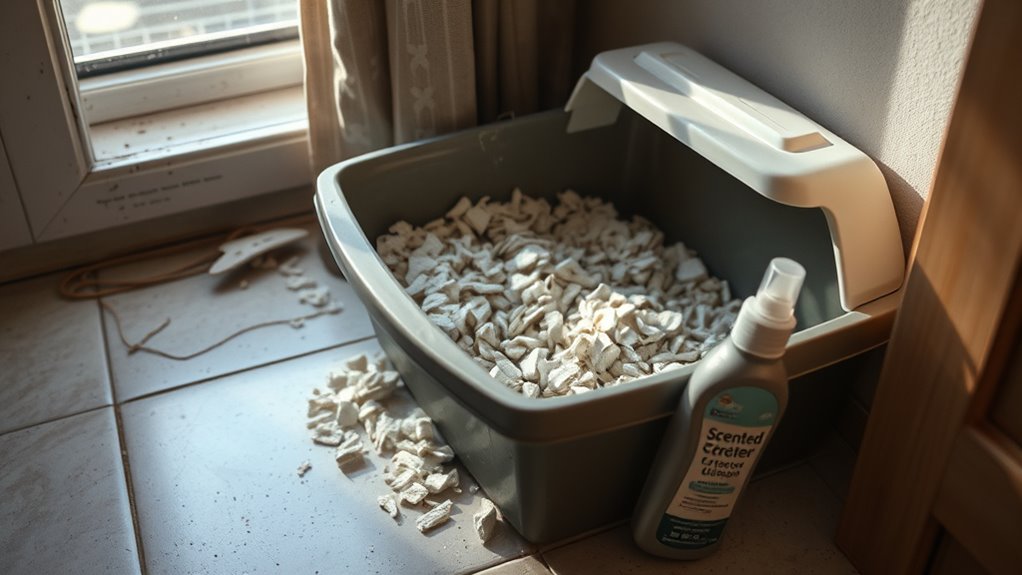 masking odors is ineffective