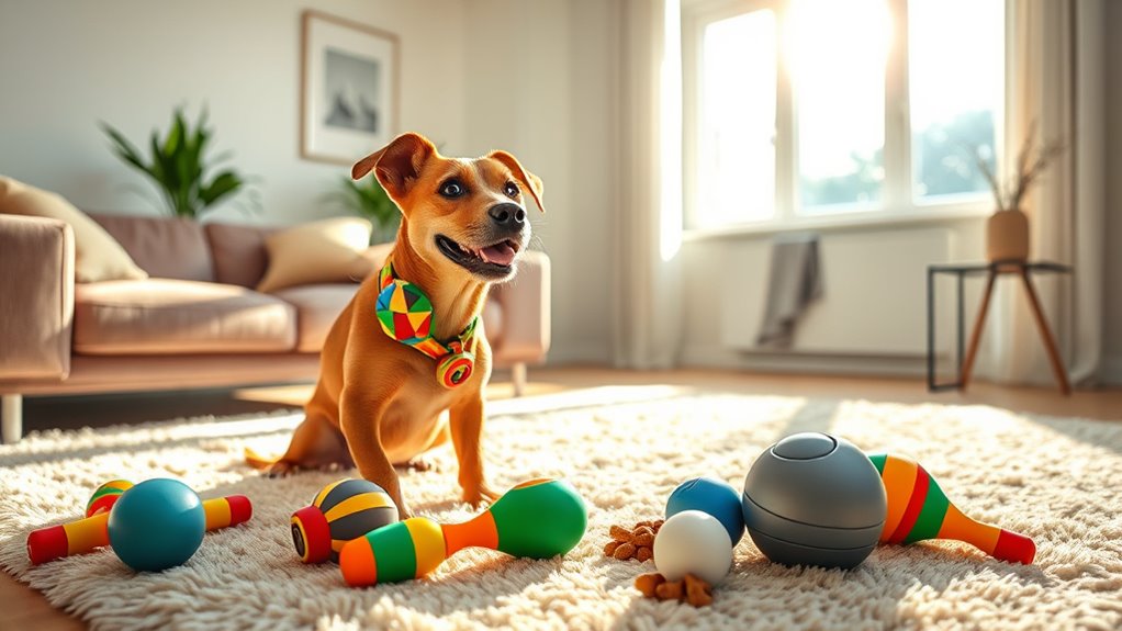 mental stimulation reduces pet anxiety