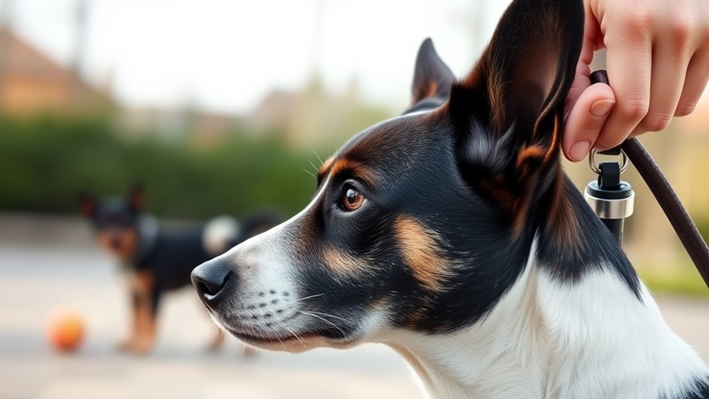 monitor dog distraction responses