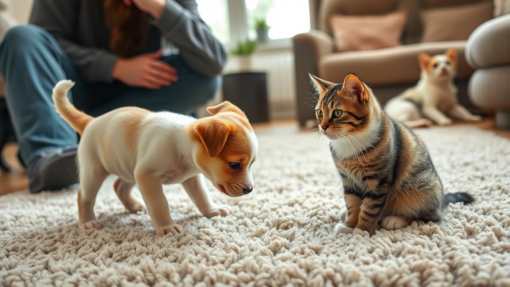 monitor pets behavioral cues
