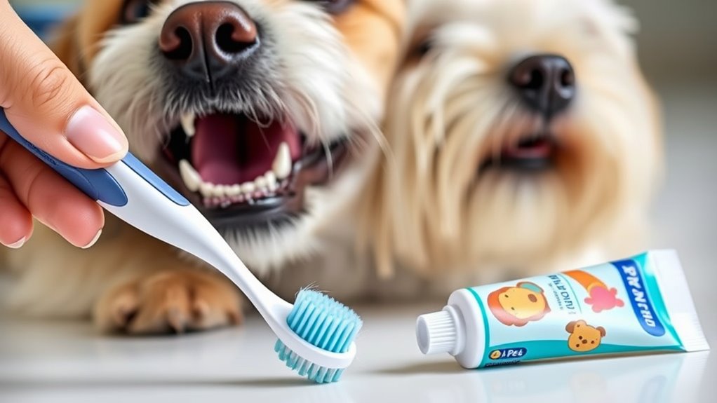 pet specific dental care tools